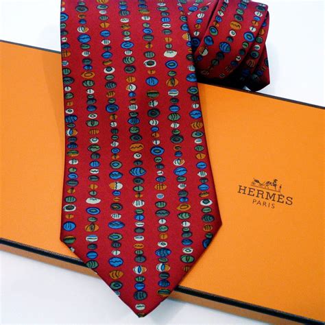 ebay hermes ties men|Hermes extra long ties.